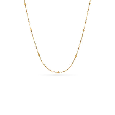 Mini Pearl Necklace Bridesmaids Gift Set (Gold)