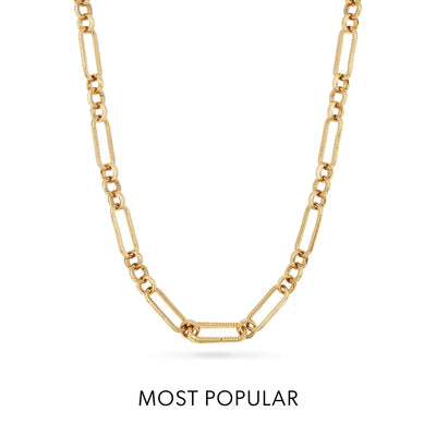 Floating Birthstone Locket Necklace (Gold)