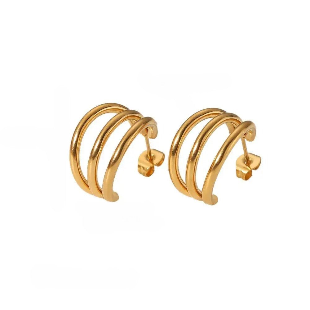 Triple Threat Earrings