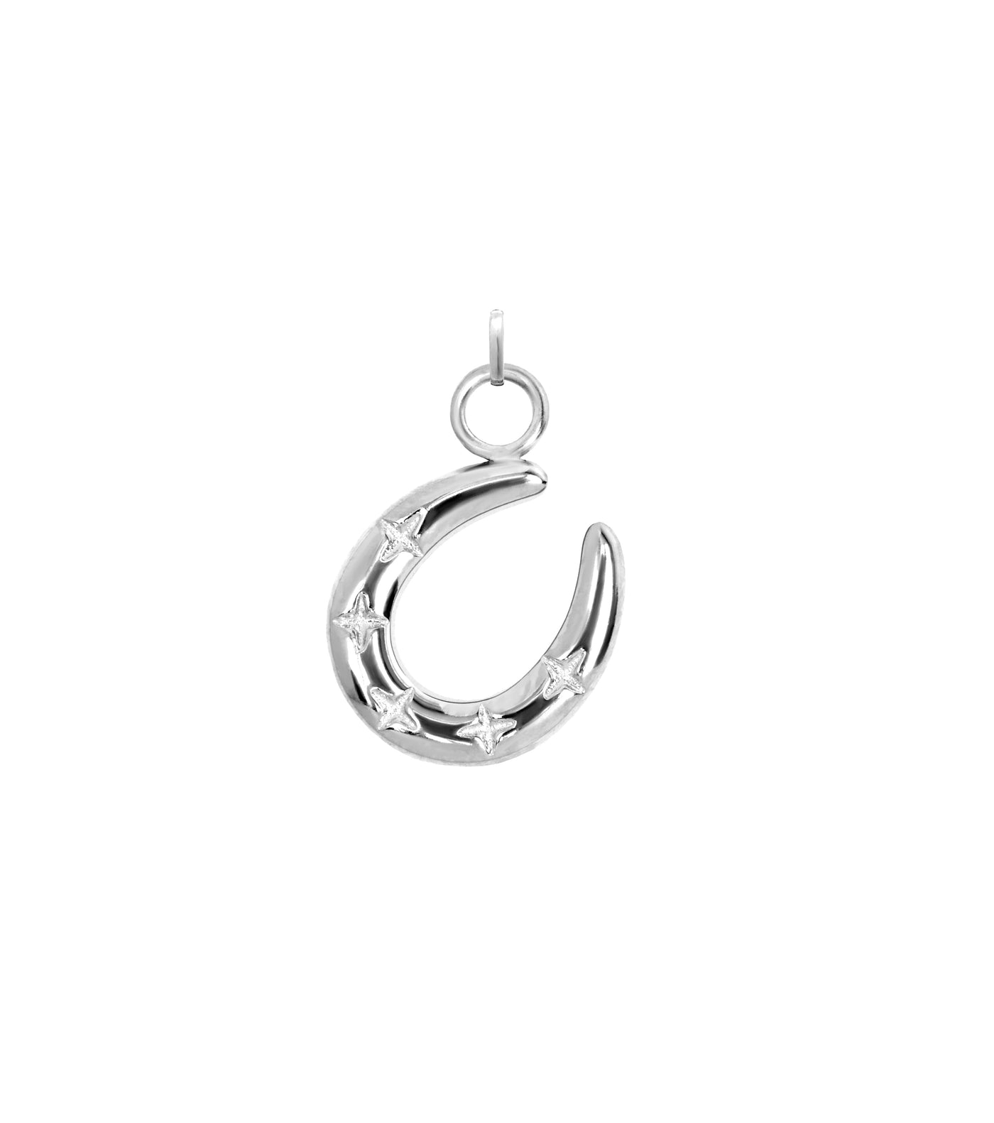 Horseshoe Charm (Silver)