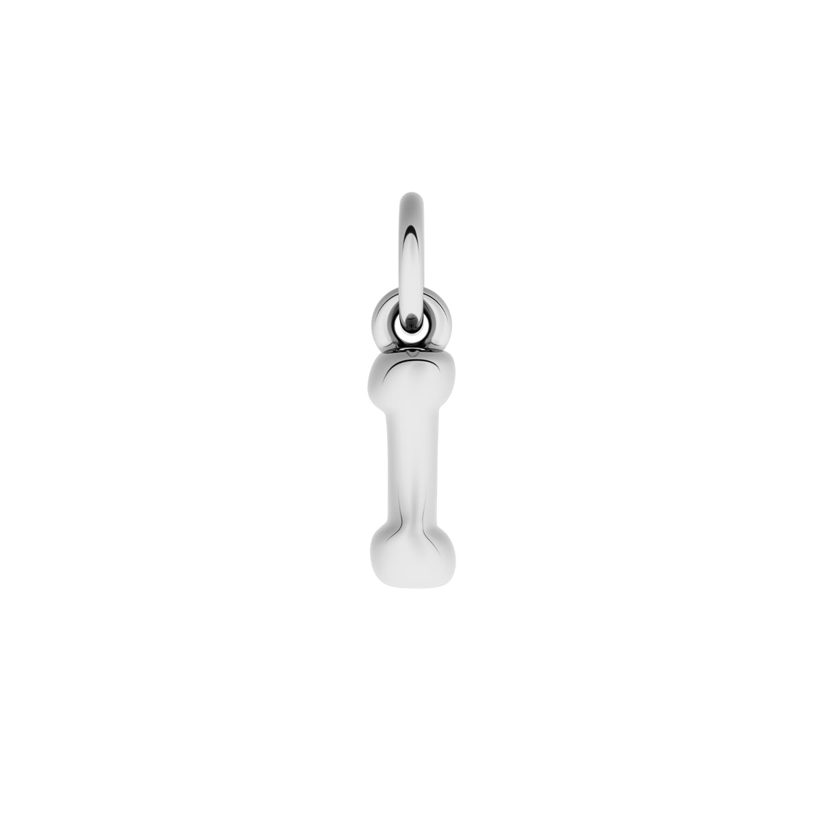 Made Mine Fine Charm - Molten Initial (Silver)