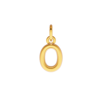 Made Mine Fine Charm - Molten Initial (Gold)