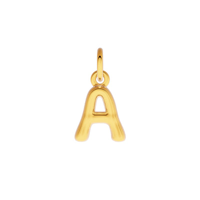 Made Mine Fine Charm - Molten Initial (Gold)