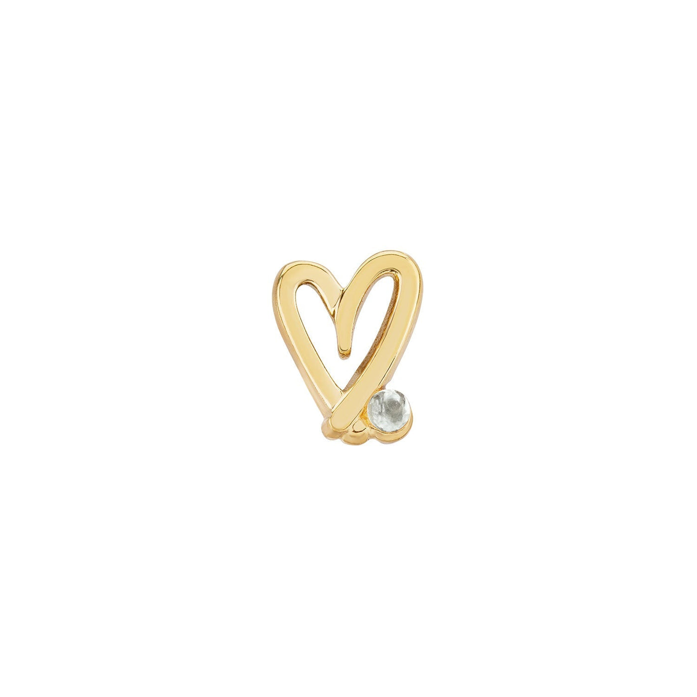 Stories Doodle Heart Bracelet (Gold)
