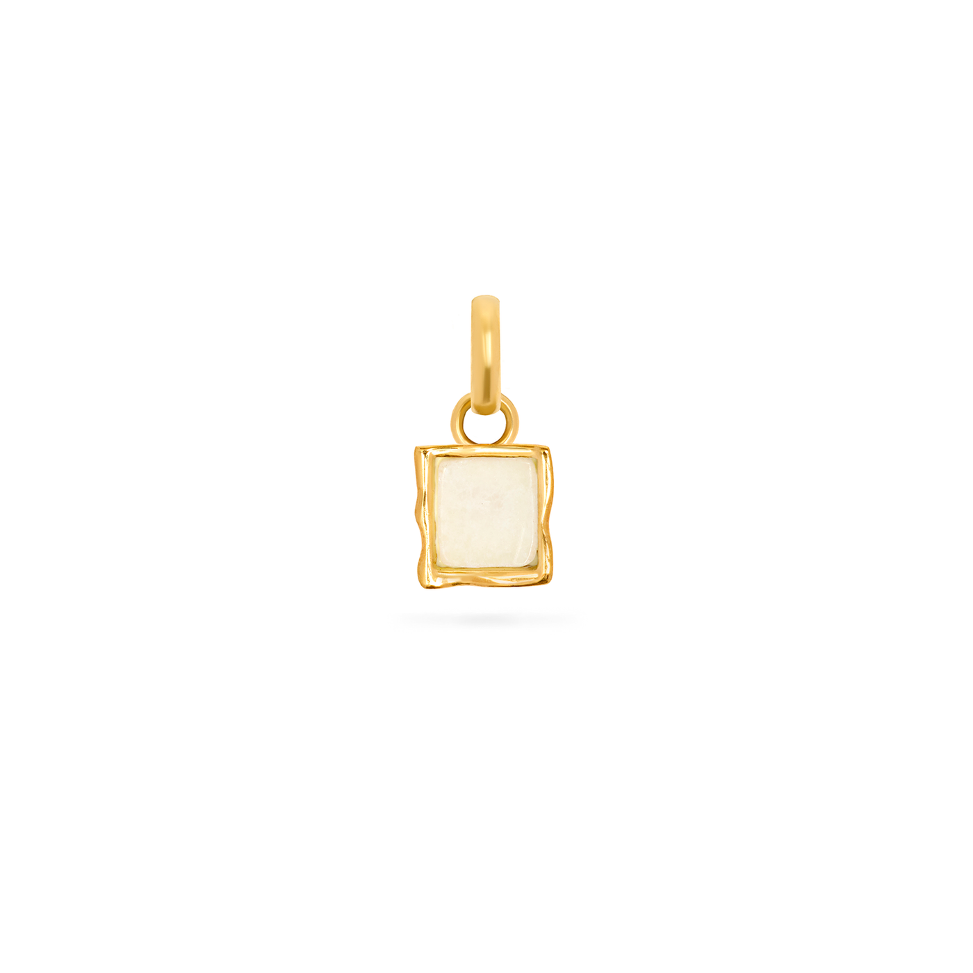 Molten Moonstone Pendant (Gold)