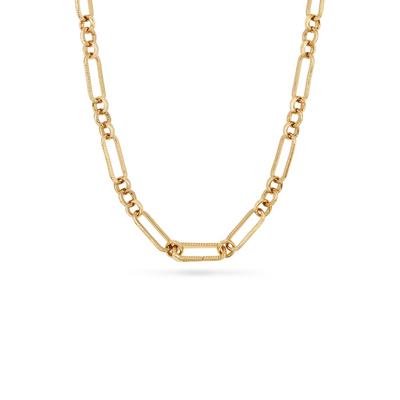 Green Quartz Heart Necklace (Gold)