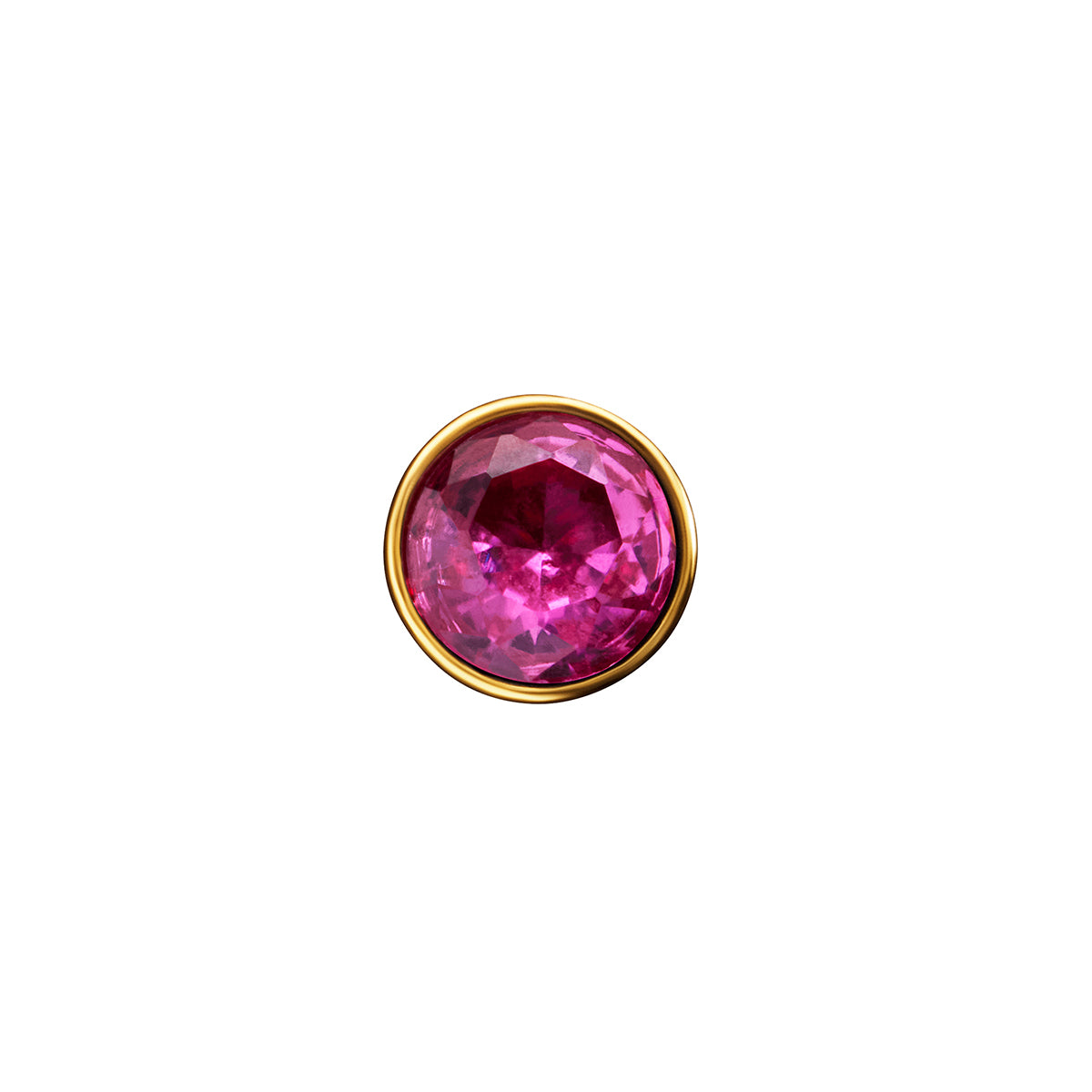 Heart Photo Locket Sphere Necklace (Gold)