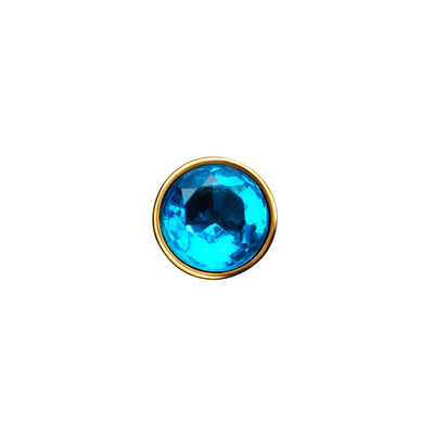 Heart Photo Locket Sphere Necklace (Gold)