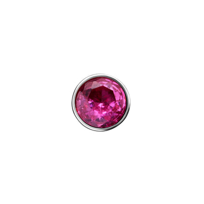 Heart Photo Locket Sphere Necklace (Silver)