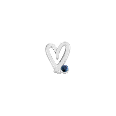 Stories Doodle Heart Bracelet (Silver)