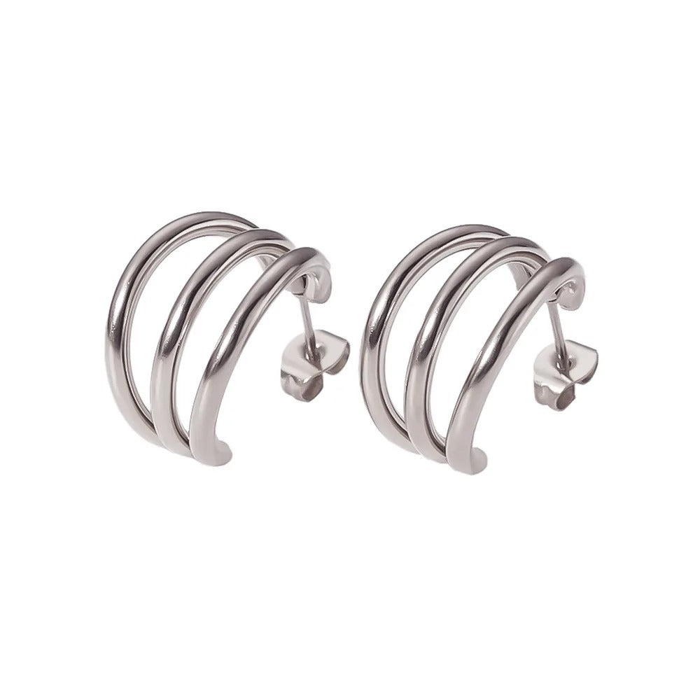 Triple Threat Earrings